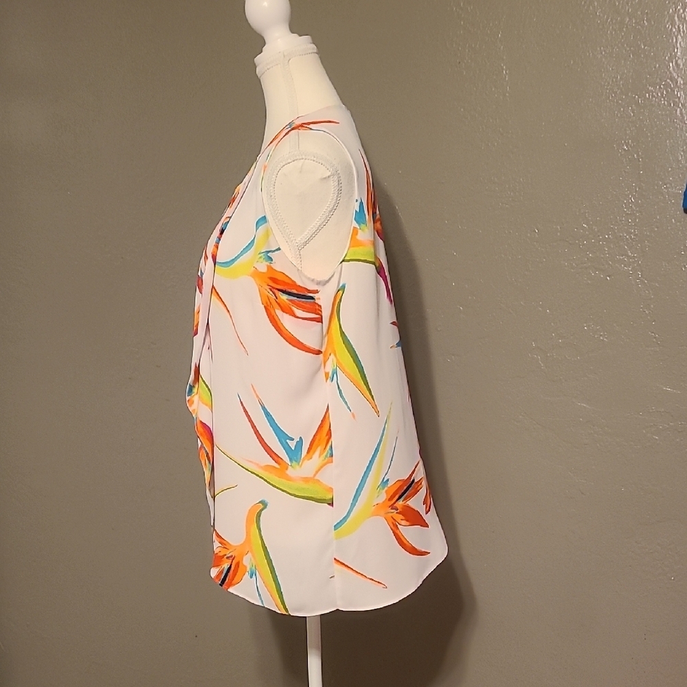 Worthinton Colorful Sleeveless Women's Top EUC Large - Picture 2 of 9